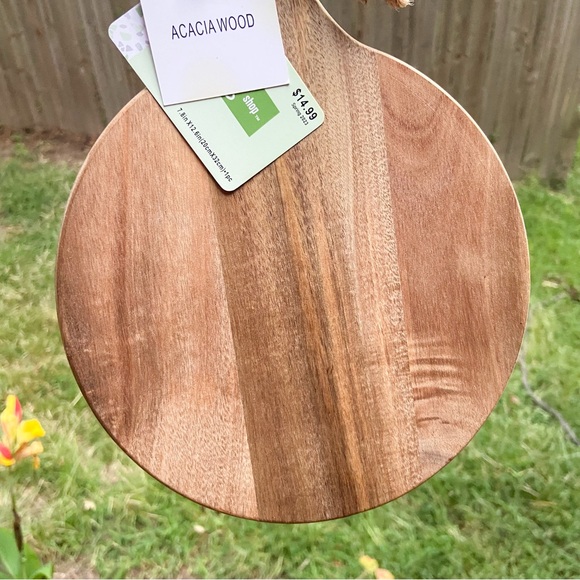 Wooden Paddle Cutting Board with Jute for Hanging. Chopping block NWT - Picture 4 of 9